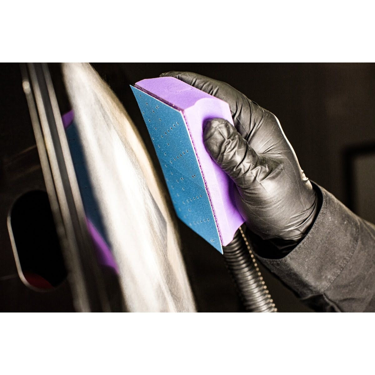 3M 321U Hookit Blue Abrasive Sheet Roll, Multi-Hole, 600 Grit, Blue, 2.75 in x 13 yd (36198) (7100091348) (4 Pack) - 4