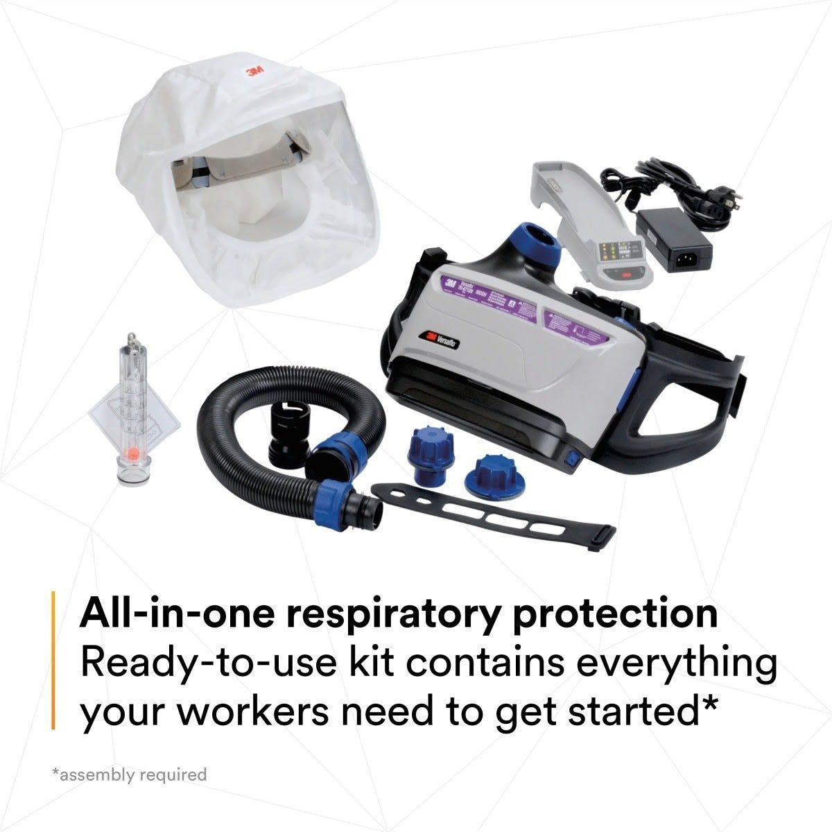 3M TR-600-HKL Versaflo Healthcare PAPR Kit (7100098538) - 5