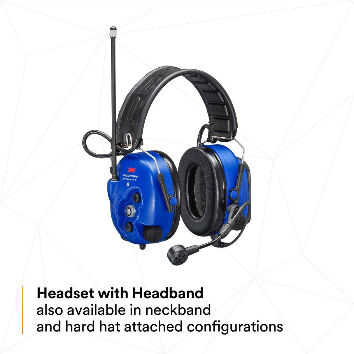 3M MT73H7F4D10NA-50 Intrinsically Safe-Headband, Royal Blue, One Size Fits Most (7100099585) - 7