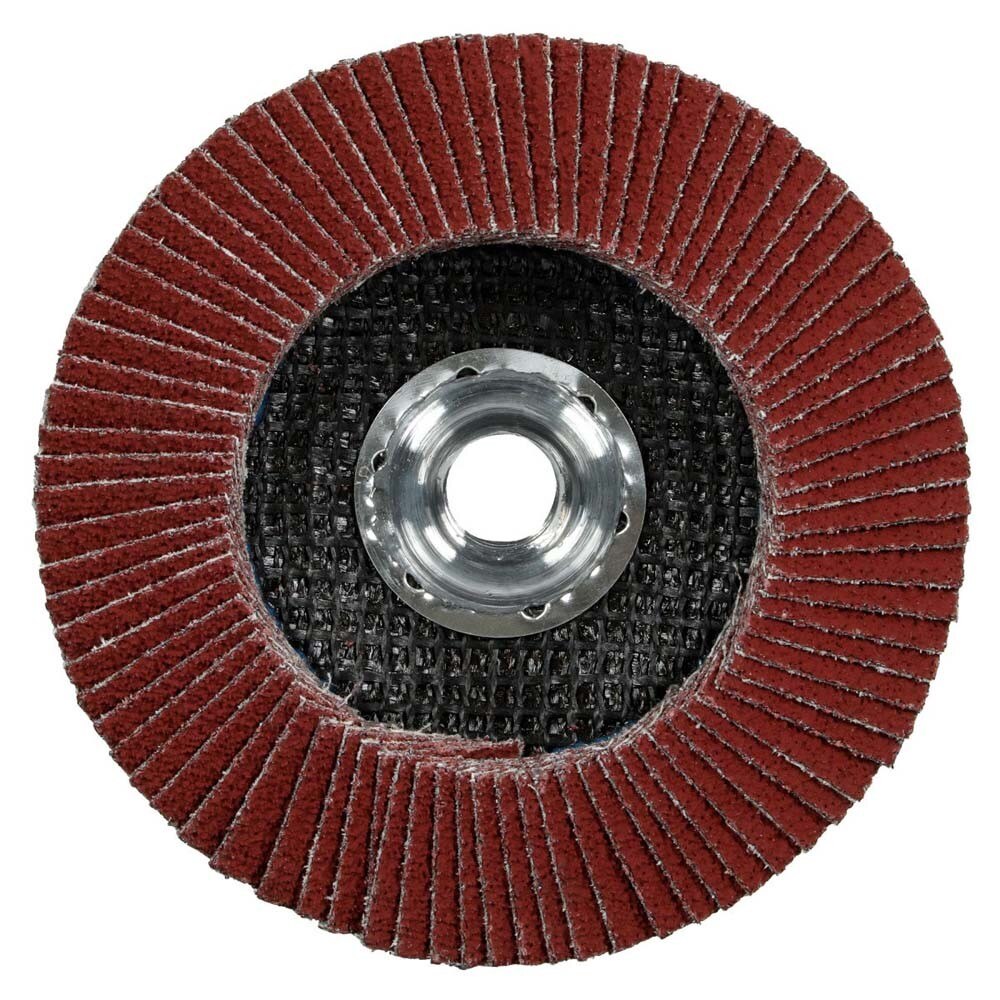 3M 7100104604 Cubitron II Flap Disc 969F, 40+, T29 Quick Change, 4-1/2 in x 5/8"-11, Giant - 2