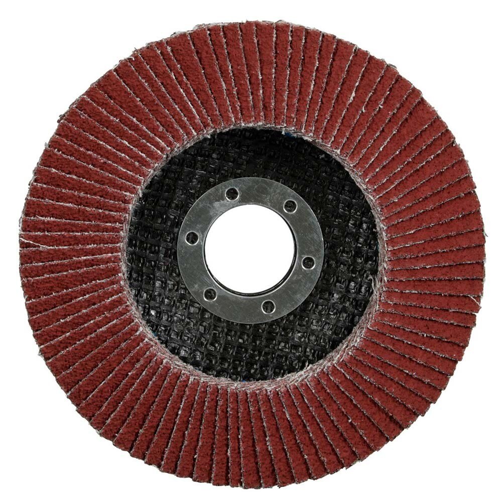 3M 7100104899 Cubitron II Flap Disc 969F, 40+, T29, 4-1/2 in x 7/8 in, Giant - 2
