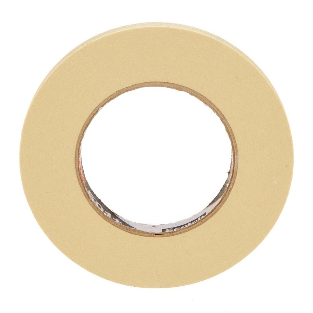 3M 501+ Specialty High Temperature Masking Tape , Tan, 12 mm x 55 m, 7.3 mil (7100109550) (72 Pack)