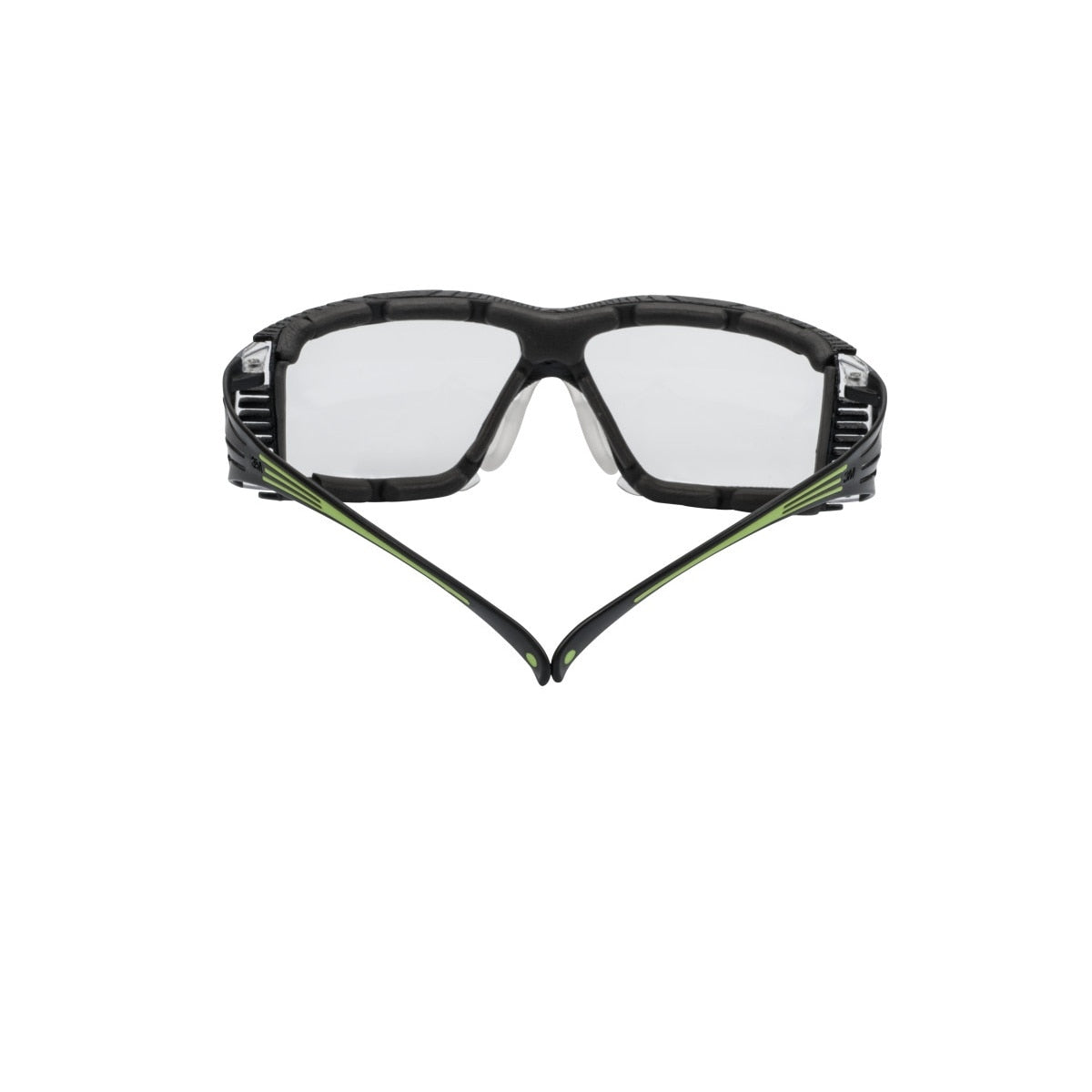 3M SF410AS-FM SecureFit Safety Glasses, Indoor/Outdoor Mirror Anti-Scratch Lens, Green/Black Frame, Removable Foam Gasket, ANSI Z87 UV Protection (7100112223) (20 Pack) - 4