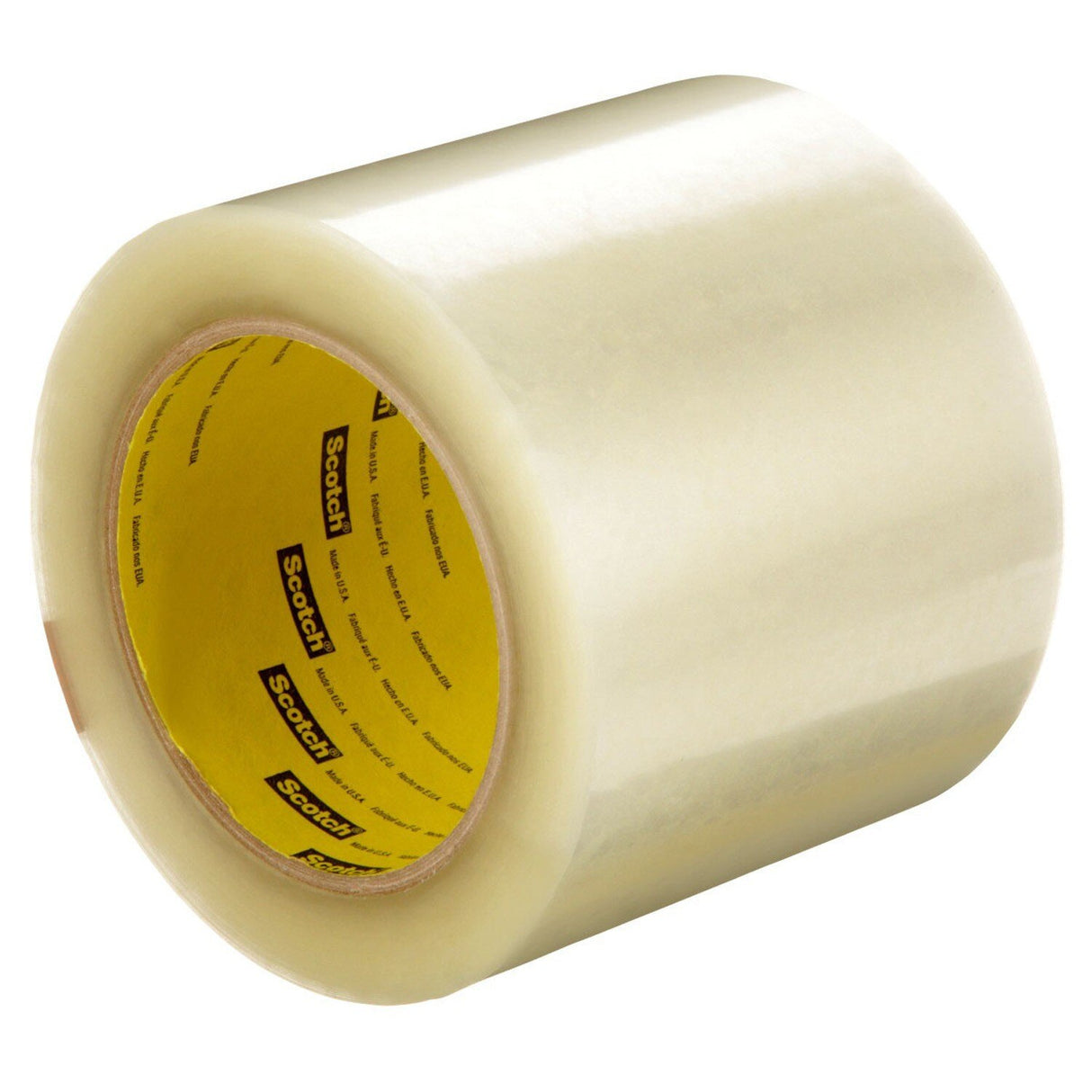 3M 3565 Scotch Label Protection Tape, Clear, 96 mm x 100 m (7100112660) (18 Pack) - 2