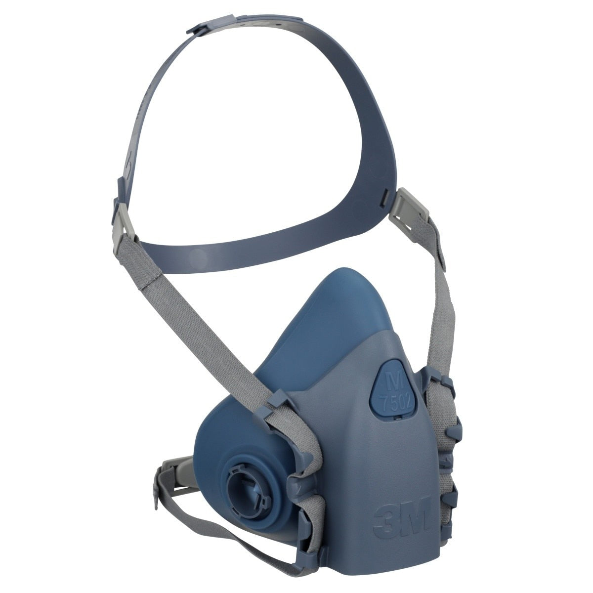 3M 7503 Reusable Half Facepiece Respirator, Cool Flow Valve, Bayonet Connection, Large (7100134949) (10 Pack) - 3