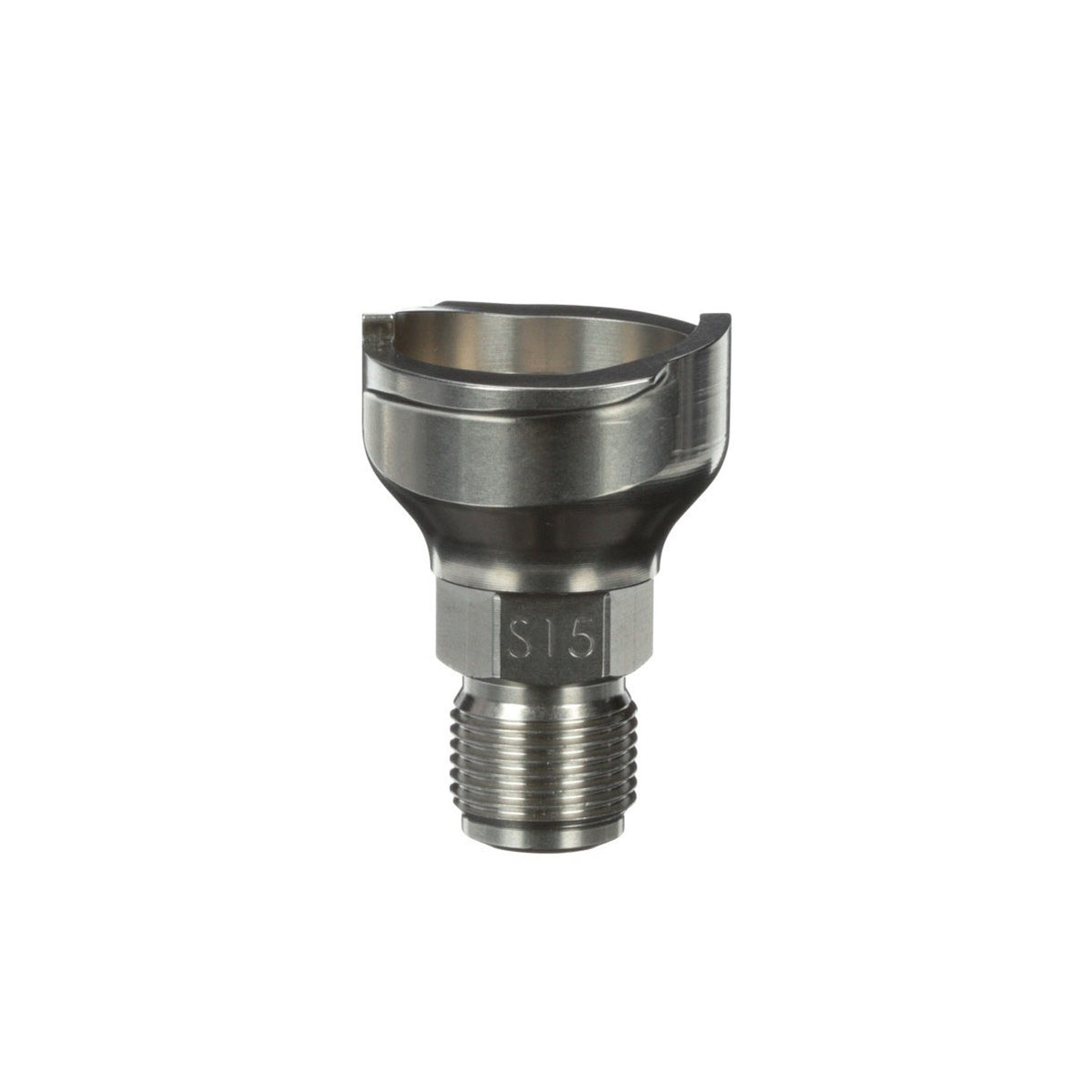 3M PPS Series 2.0 Adapter, Type S15, 3/8 in Male, 19 Thread BSP (26046) (7100135334) (4 Pack)