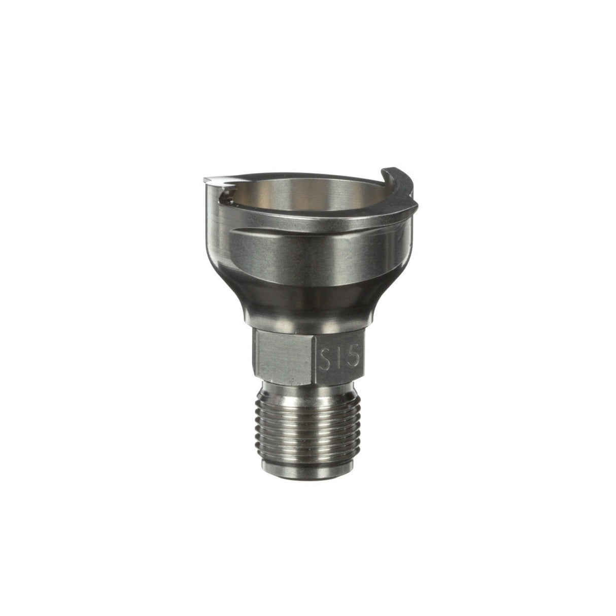 3M PPS Series 2.0 Adapter, Type S15, 3/8 in Male, 19 Thread BSP (26046) (7100135334) (4 Pack) - 6