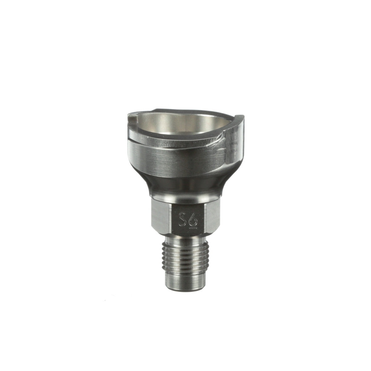 3M 26007 PPS 2.0 Spray Gun Adapter, S6, 1/4 Inch Male, 19 Thread BSP (7100135832) (4 Pack)