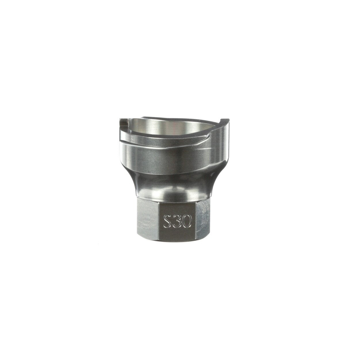 3M 26126 PPS Series 2.0 Spray Gun Adapter, S30, 5/8 in-18 NPS Female, for Ingersoll Rand (7100135939) (4 Pack)