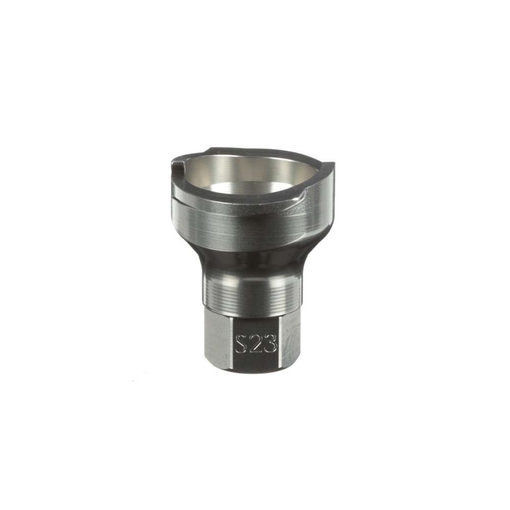 3M 26109 PPS 2.0 Spray Gun Adapter S23, 1/4 Inch Female, 18 Thread NPS, Connects Several Paint Gun Brands to PPS 2.0 Paint Spray System (7100135941) (4 Pack)