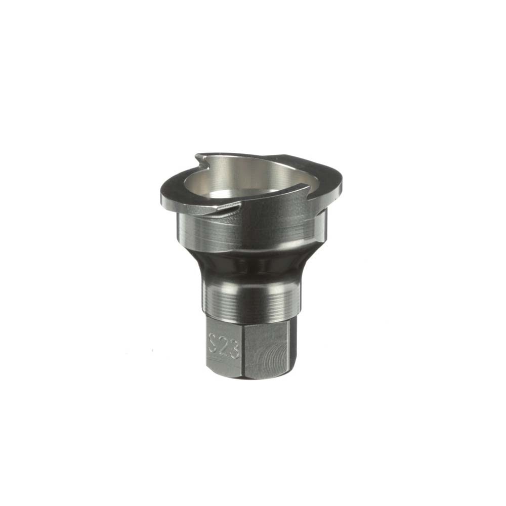 3M 26109 PPS 2.0 Spray Gun Adapter S23, 1/4 Inch Female, 18 Thread NPS, Connects Several Paint Gun Brands to PPS 2.0 Paint Spray System (7100135941) (4 Pack) - 2