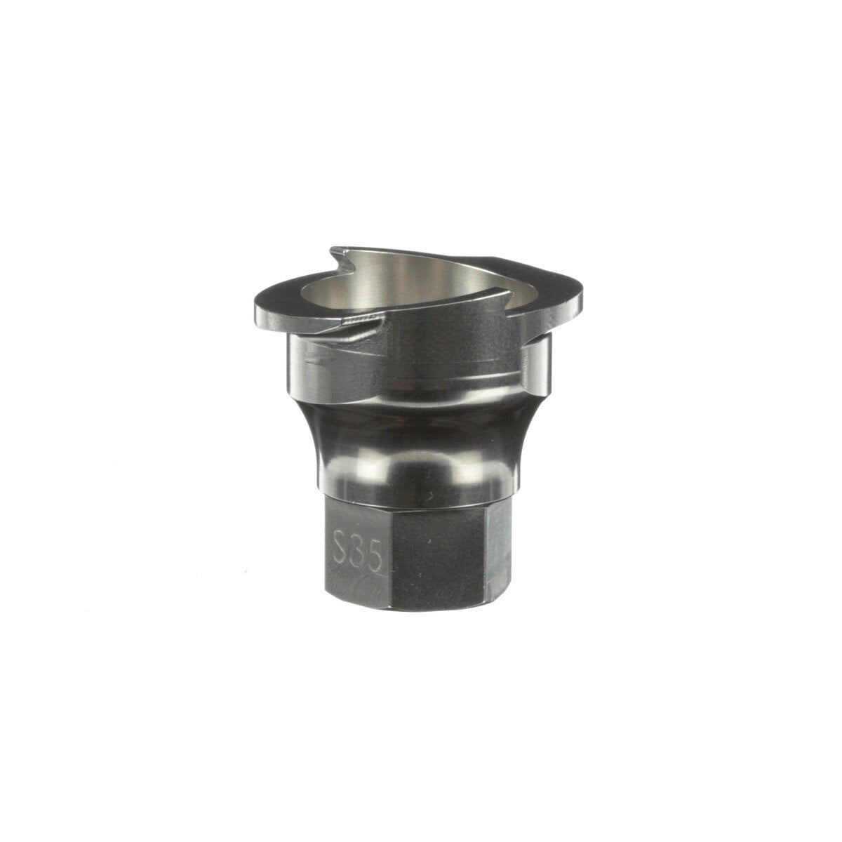 3M 26130 PPS 2.0 Spray Gun Adapter, Type S35, 16 mm Female, M16 x 1.5 Thread, Connects Select Lex-Aire and Matco Paint Guns (7100135951) (4 Pack) - 4