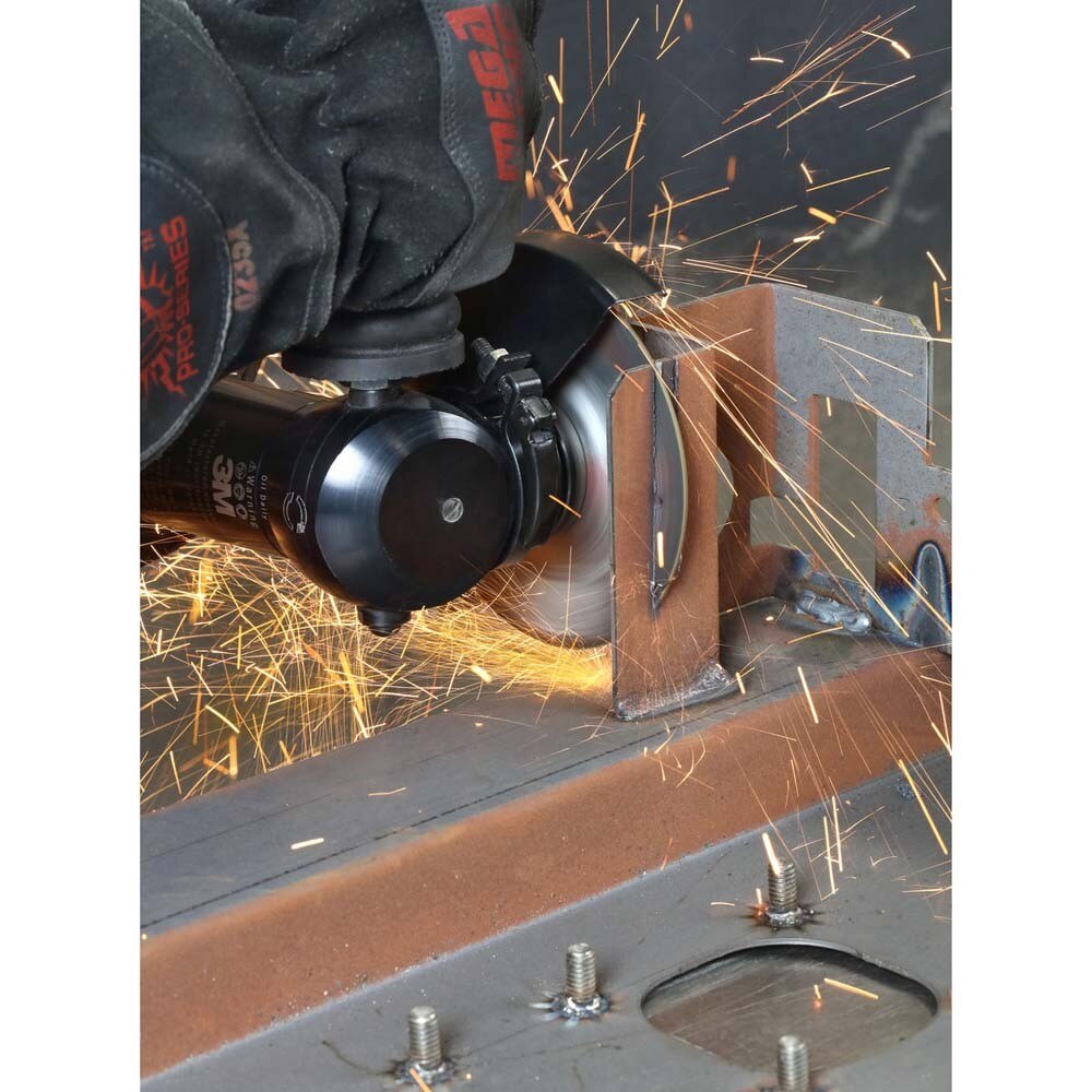 3M 7100139236 Silver Cut-Off Wheel 87467 36+ T1 5 in x 0.045 in x 7/8 in (25 Pack) - 3