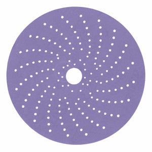 3M 737U 31483 Cubitron II Hookit Clean Sanding Abrasive Disc, 6 in, 320+, Purple (7100141496) (50 Pack)