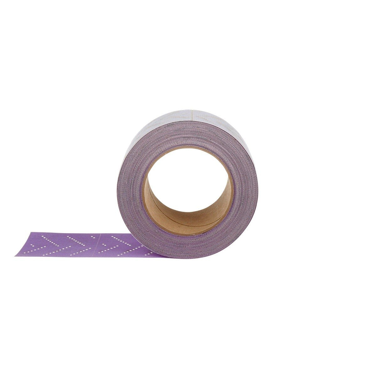 3M 737U Cubitron II Hookit Clean Sanding Sheet Roll, Multi-Hole, 400+, Purple, 70 mm x 12 m (34450) (7100141523) (5 Pack) - 3
