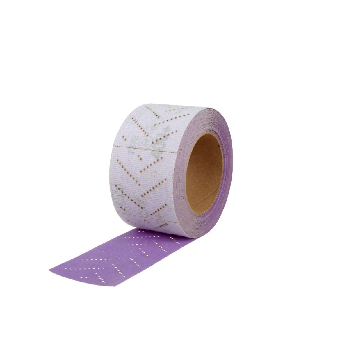 3M 737U Cubitron II Hookit Clean Sanding Sheet Roll, Multi-Hole, 400+, Purple, 70 mm x 12 m (34450) (7100141523) (5 Pack) - 4