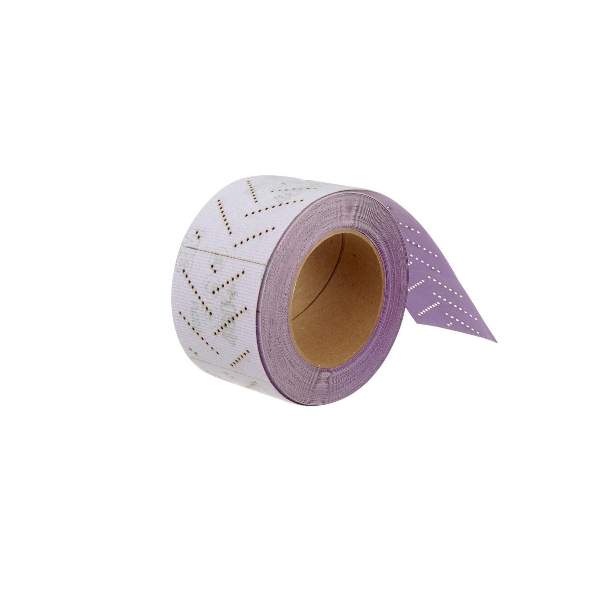 3M 737U Cubitron II Hookit Clean Sanding Sheet Roll, Multi-Hole, 400+, Purple, 70 mm x 12 m (34450) (7100141523) (5 Pack) - 6