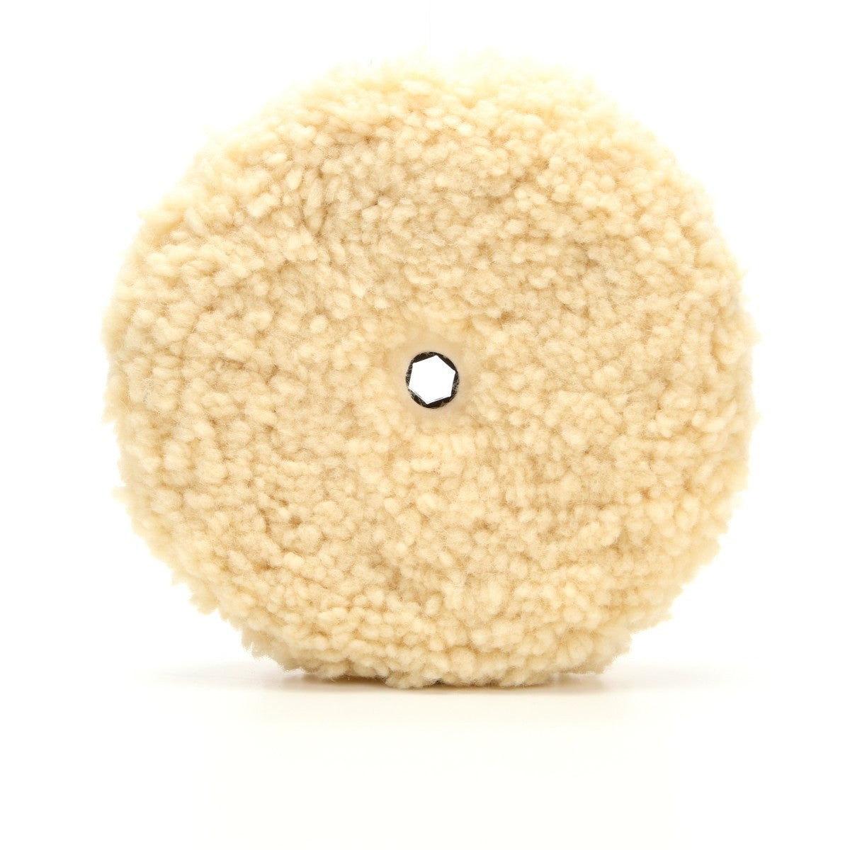 3M Perfect-It Hookit Wool Compounding Pad, 9 in, Double-Sided, Quick Connect, White (05753) (7100145347) (6 Pack)