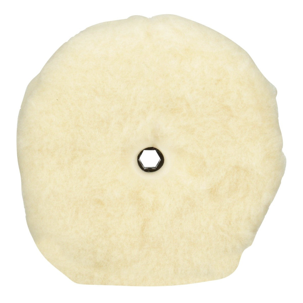 3M Perfect-It Low Linting Wool Compounding Pad, 100 Wool, White, 9 in (33279) (7100145353) (6 Pack) - 2