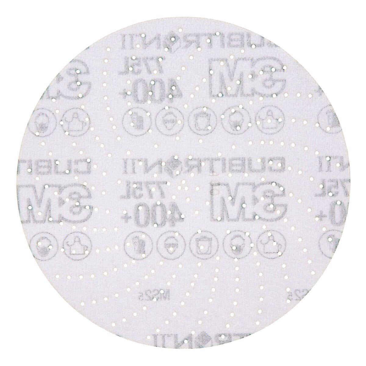 3M 775L Cubitron II Hookit Film Disc, 400 Plus, Purple, 6 in, Die 600LG (7100145455) (250 Pack) - 2