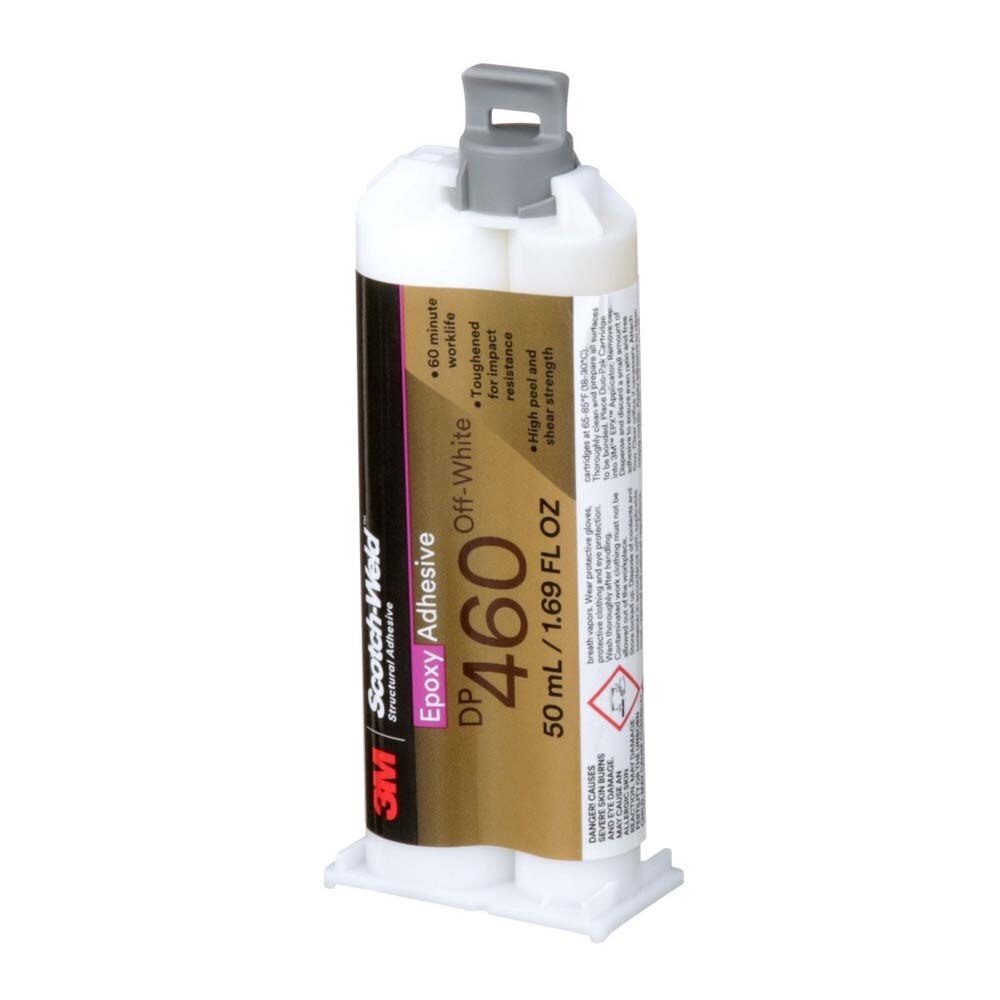 3M DP460 Scotch-Weld Epoxy Adhesive Off-White Duo-Pak 50 mL (1.69 fl oz) (7100148768) - 2
