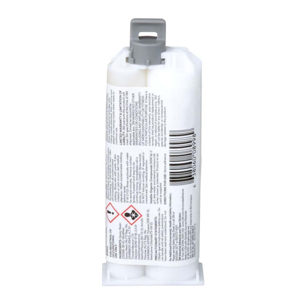 3M DP460 Scotch-Weld Epoxy Adhesive Off-White Duo-Pak 50 mL (1.69 fl oz) (7100148768) - 7