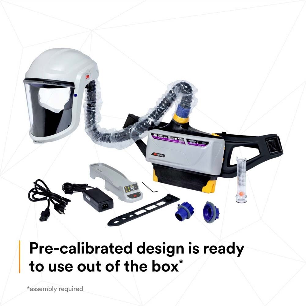 3M 7100150922 TR-800-PSK/94248 Versaflo Powered Air Purifying Respirator Painters Kit (AAD) - 6