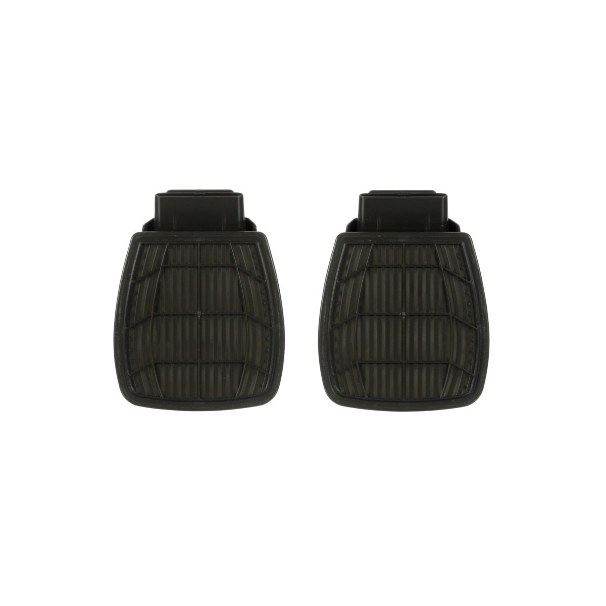 3M D80923 Organic Vapor/Acid Gas Cartridge/Filter, P100, Dual-Flow, NIOSH Approved (7100153233) (1 Pair) (30 Pack) - 2