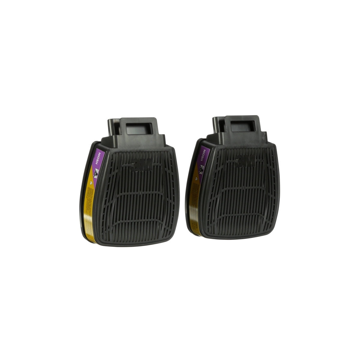 3M D80926 Multi-Gas/Vapor Cartridge/Filter, P100, Dual-Flow, NIOSH Approved (7100153234) (1 Pair) (30 Pack) - 2