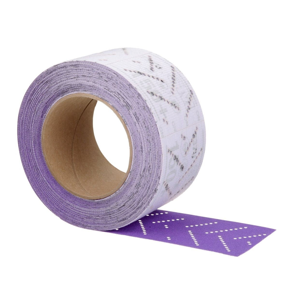 3M 737U Cubitron II Hookit Clean Sanding Sheet Roll, 150+, Purple, 70 mm x 12 m (34445) (7100155343) (5 Pack) - 4