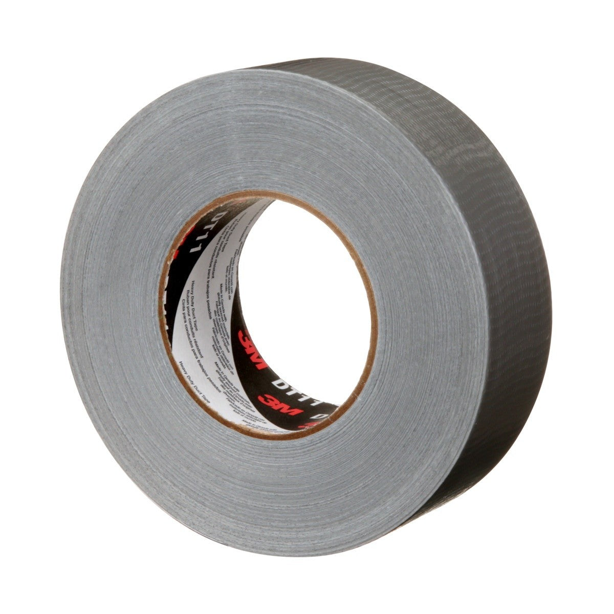 3M DT11 Heavy Duty Duct Tape, Silver, 48 mm x 54.8 m, 11 mil, Individually Wrapped (7100158346) (24 Pack) - 9
