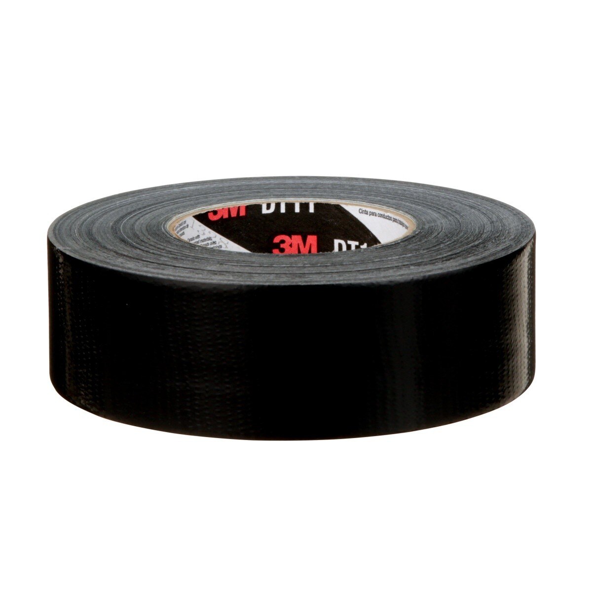 3M DT11 Heavy Duty Duct Tape, Black, 48 mm x 54.8 m, 11 mil (7100158377) (24 Pack) - 3