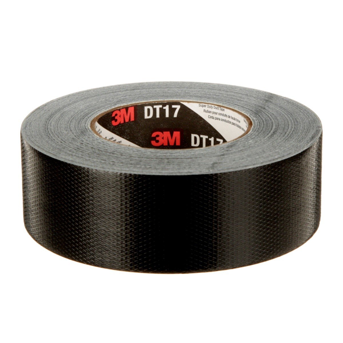 3M DT17 Super Duty Duct Tape, Black, 17 mil, 48 mm x 32 m (7100158390) (24 Pack)