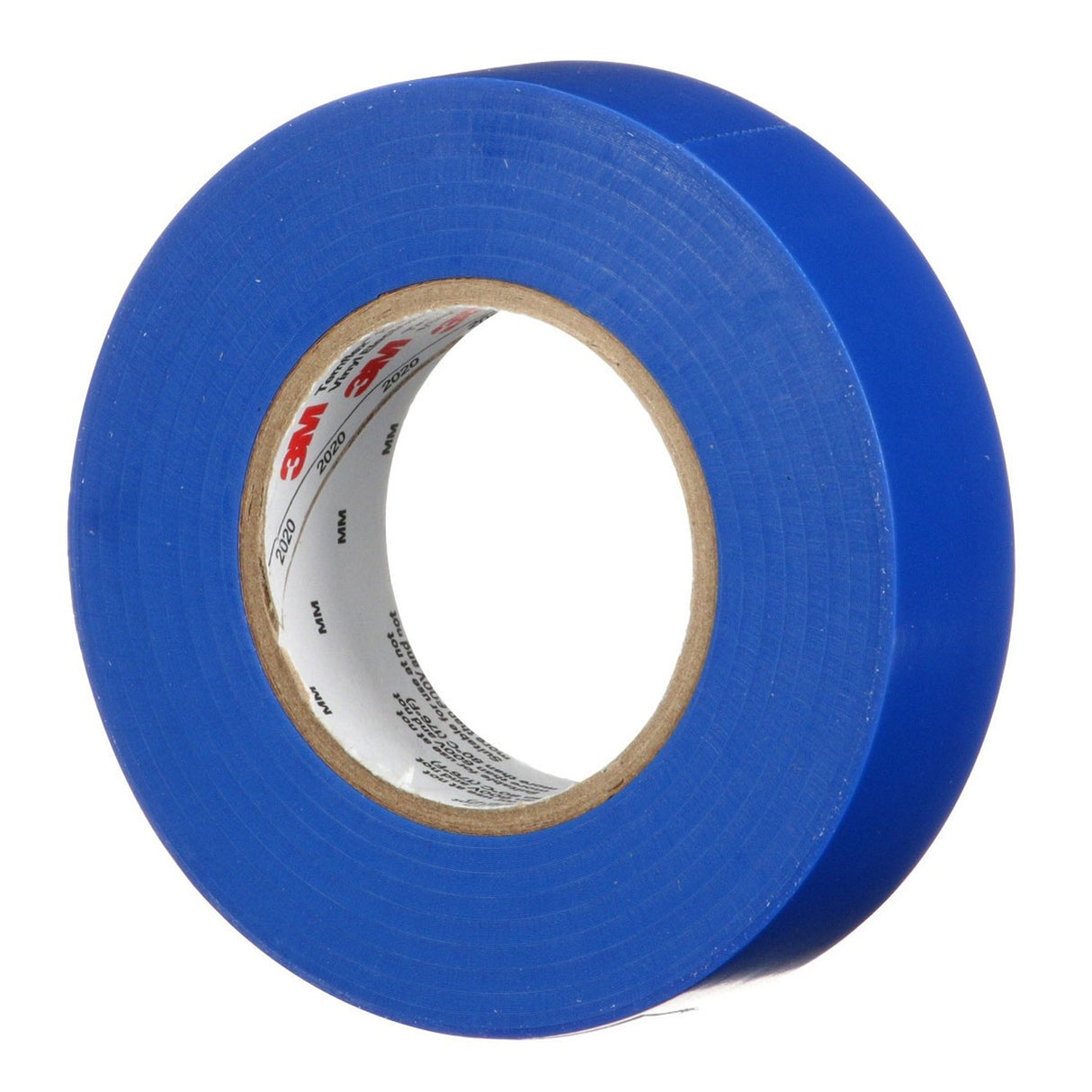3M 165BL4A Temflex Vinyl Electrical Tape Blue 3/4 in x 60 ft 6 mil Multi-Purpose Flame Retardant (7100169429) (10 Pack) - 5