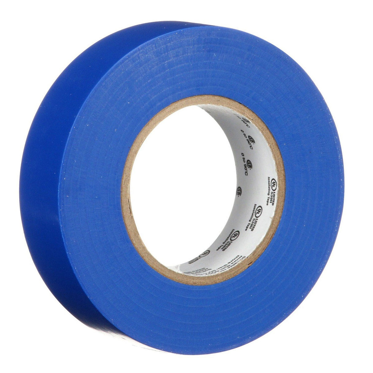 3M 165BL4A Temflex Vinyl Electrical Tape Blue 3/4 in x 60 ft 6 mil Multi-Purpose Flame Retardant (7100169429) (10 Pack) - 6