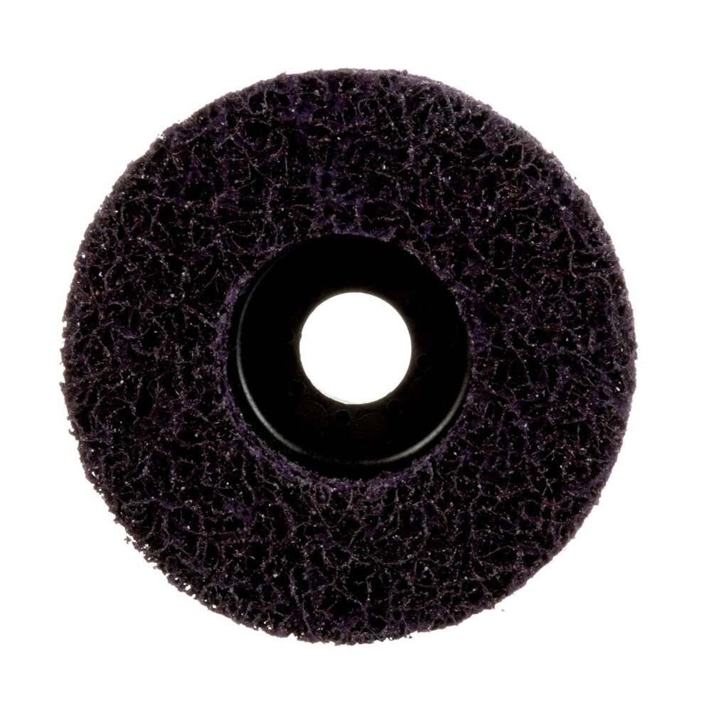 3M 7100175393 Scotch-Brite Clean and Strip XT Pro Disc, XO-DC, SiC Extra Coarse, Purple, 4-1/2 in x 7/8 in, Type 27 (10 Pack) - 4
