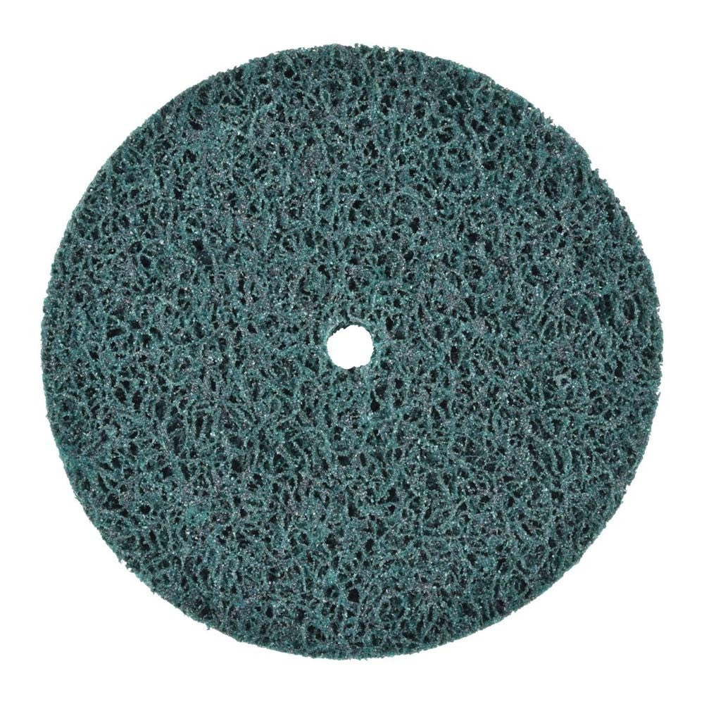 3M 7100175508 Scotch-Brite Clean and Strip XT Pro Extra Cut Disc, XC-DC, A/O Extra Coarse, Green, 7 in x 7/8 in, Type 27 (5 Pack) - 3