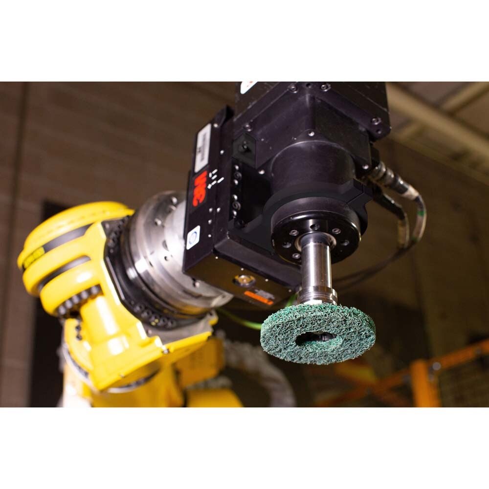 3M 7100175508 Scotch-Brite Clean and Strip XT Pro Extra Cut Disc, XC-DC, A/O Extra Coarse, Green, 7 in x 7/8 in, Type 27 (5 Pack) - 8