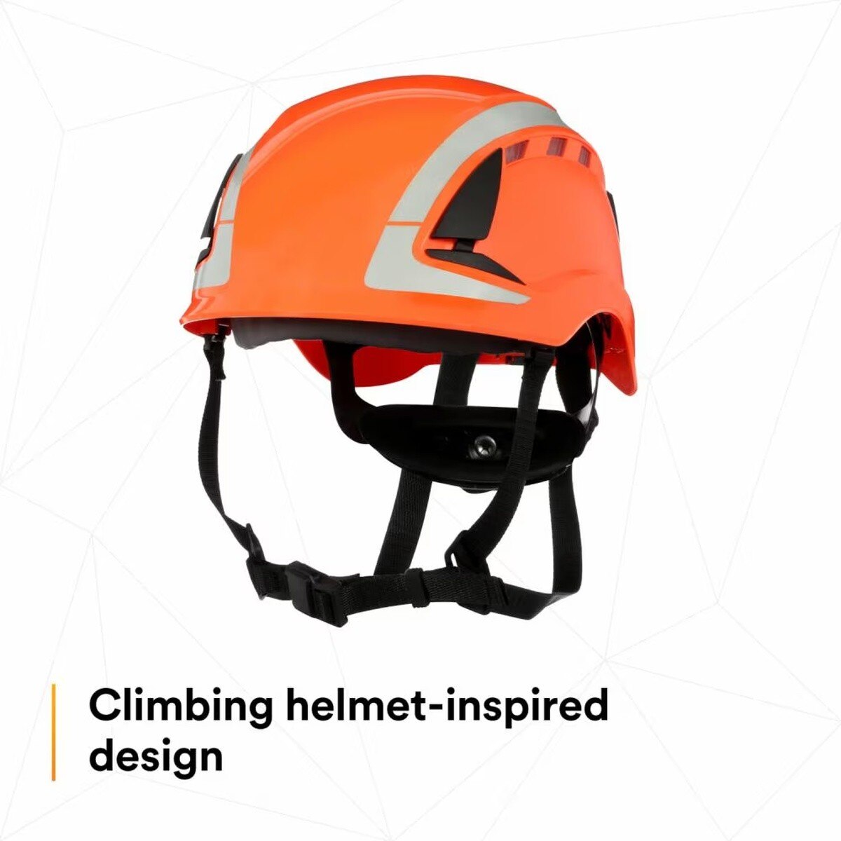 3M 7100175567 X5007VX-ANSI SecureFit Safety Helmet Orange Vented (1 Each) - 2