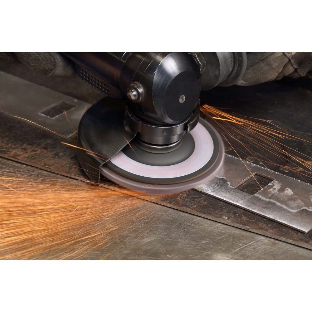 3M 7100177999 Flap Disc 769F Type 29, 80+ Grit, 7 in x 7/8 in for Grinding and Finishing on Carbon and Stainless Steel (5 Pack) - 6