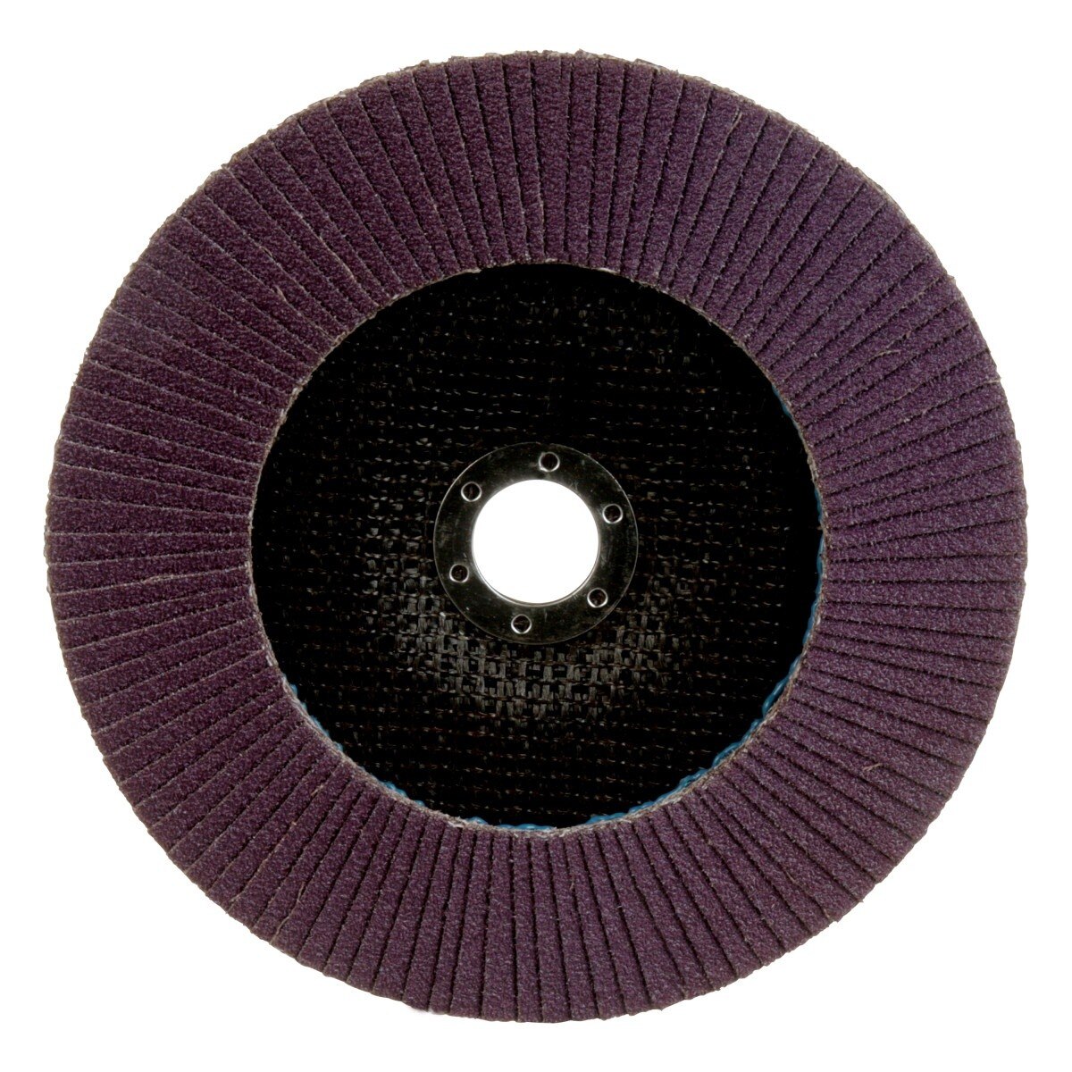 3M 769F Flap Disc, Type 27, Precision Shaped Ceramic 60+, Purple, 7 in x 7/8 in (7100178030) (5 Pack) - 3