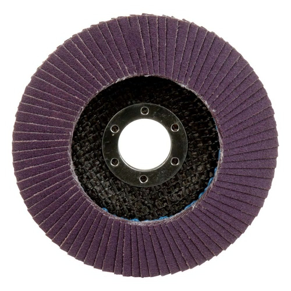3M 769F Flap Disc , 120+, T29, 4-1/2 in x 7/8 in (7100178091) (10 Pack) - 5