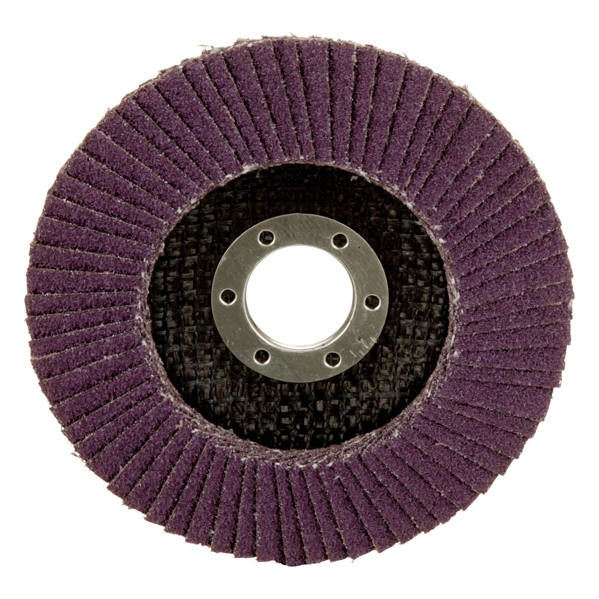 3M 769F Flap Disc, Type 29, 40 Plus, 4-1/2 in x 7/8 in, Precision Shaped Ceramic, Purple, Grinding and Finishing (7100178130) (10 Pack) - 3