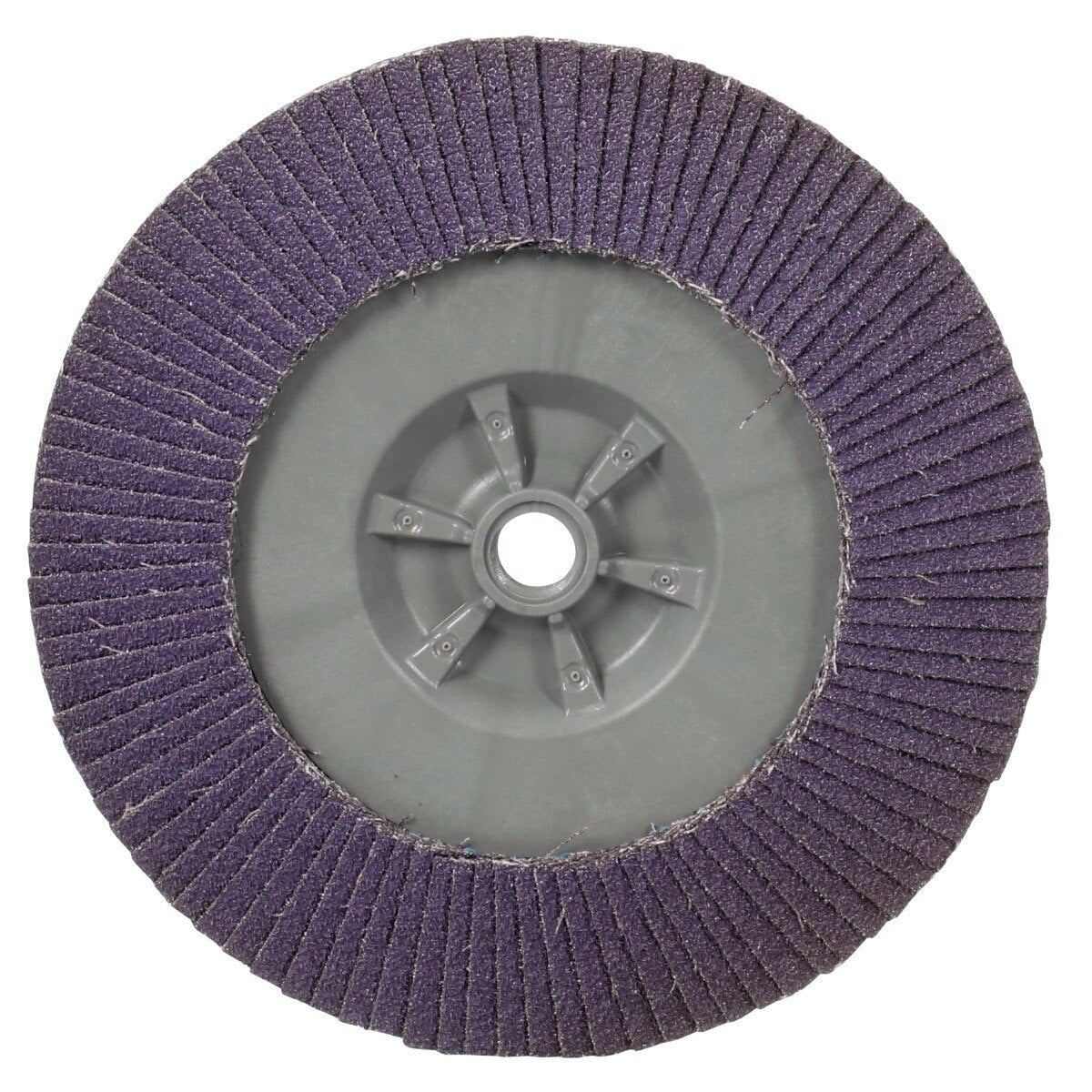 3M 769F Flap Disc, T29 Quick Change, Precision Shaped Ceramic 40 Plus, Purple, 7 in x 5/8 in-11 (7100178192) (5 Pack) - 3