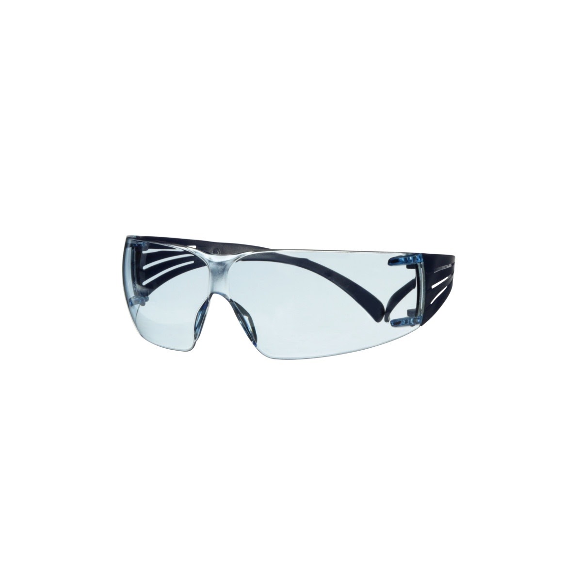 3M SF204SGAF-BLU SecureFit Protective Eyewear 200 Series, Blue Temples, Blue Scotchgard Anti-Fog Lens (7100180046) (20 Pack) - 9