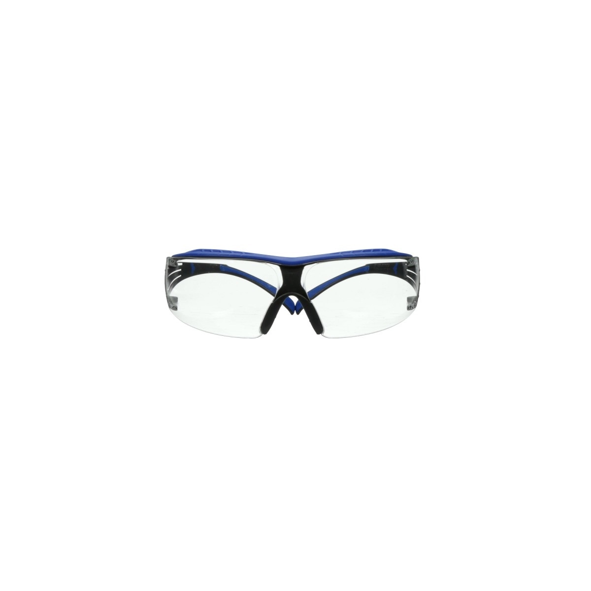 3M SF401XSGAF-BLU SecureFit 400 Series Safety Glasses, Blue/Gray, Clear Scotchgard Anti-Fog/Anti-Scratch Lens (7100180049) (20 Pack)