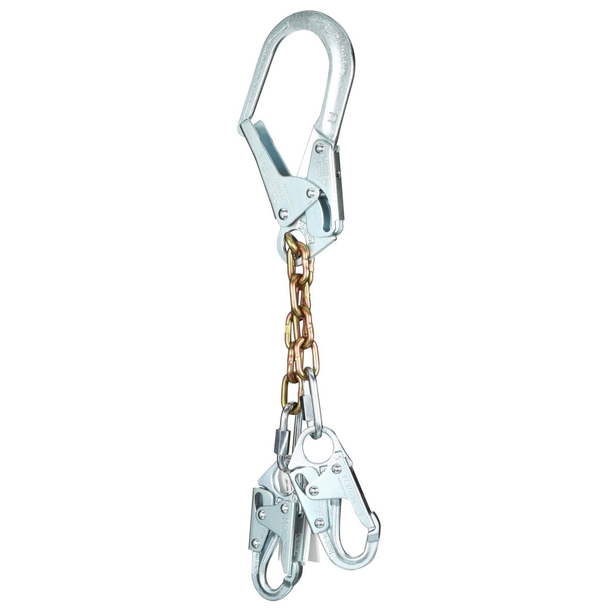 3M 1350200 PROTECTA PRO Chain Rebar Positioning Lanyard, Steel Chain, 22 in, Silver, 310 lb Capacity (7100188786) - 2