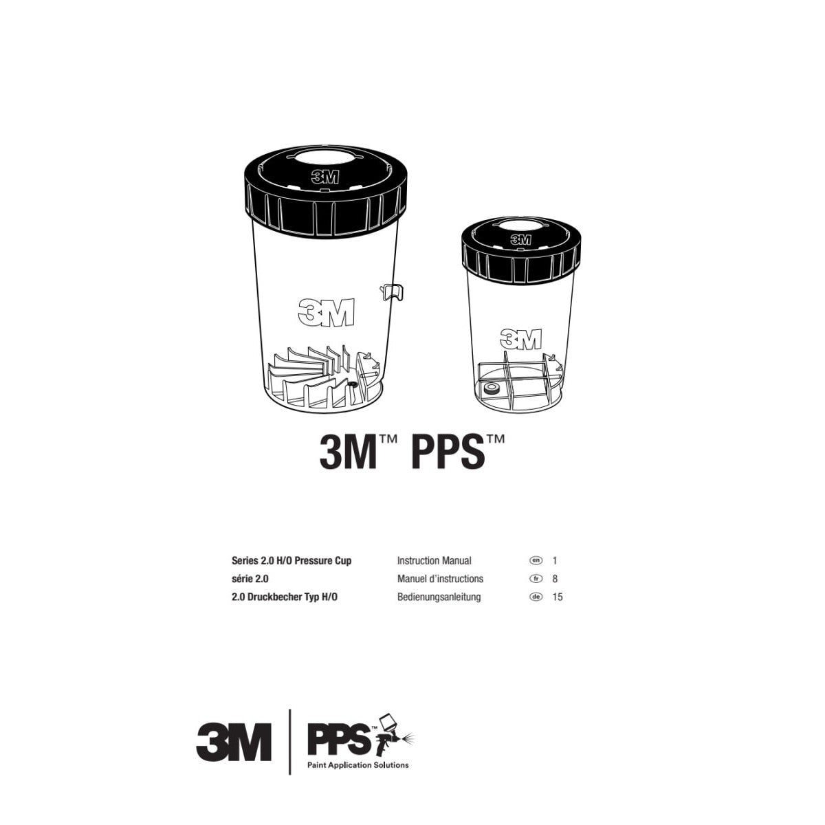 3M 26124 PPS Series 2.0 Type H/O Pressure Cup with Air Hose, Large/Standard, Transparent, 28 fl oz (7100191753) (2 Pack) - 4