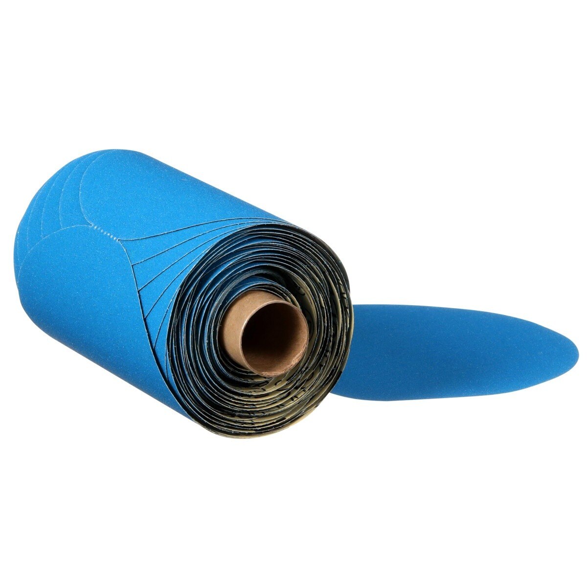 3M 321U 36268 Stikit Blue Abrasive Disc Roll + No Hole, 5 in, 180+ Grade, Blue, PSA, 100 Discs Pack (7100199703) (500 Pack) - 4
