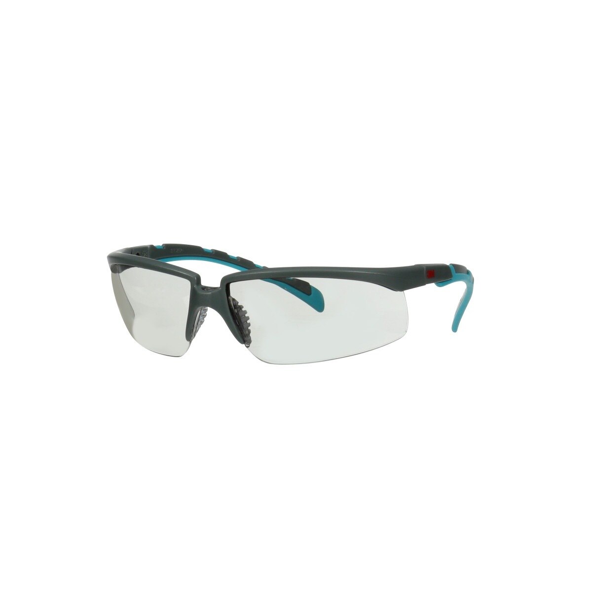 3M S2007SGAF-BGR Solus 2000 Series, Gray/Blue-Green Temples, Scotchgard Anti-Fog Coating, I/O Gray AF-AS lens (7100203171) (20 Pack) - 5